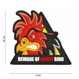 Foto PATCH PVC BEWARE OF ANGRY BIRD
