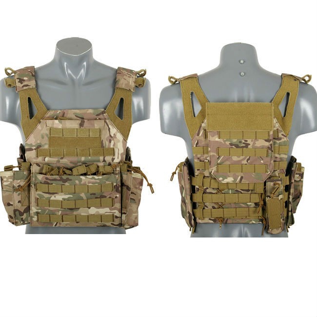 GILET TATTICO JUMP PLATE CARRIER MC LG-EQUIPMENT - Laser Games