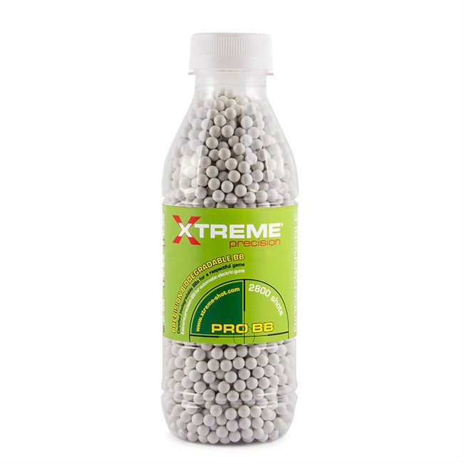 PALLINI SOFTAIR XTREME PRECISION 0,25G BB WHITE BIODEGRADABLE - Laser Games