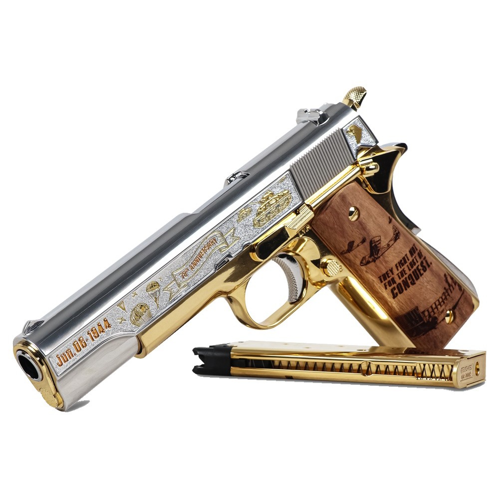 Angry Gun pistola a gas 1911 two tone (deluxe version)-armi softair  professionali a prezzi di ingrosso