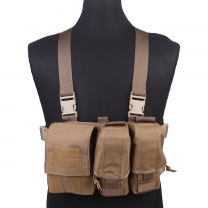 Foto EMERSONGEAR TACTICAL CHEST RIG COYOTE BROWN (EM7441CB)