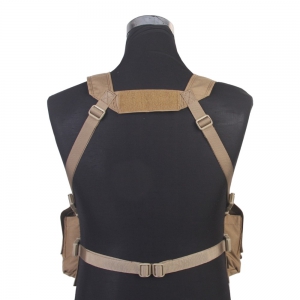 Foto EMERSONGEAR TACTICAL CHEST RIG COYOTE BROWN (EM7329CB)