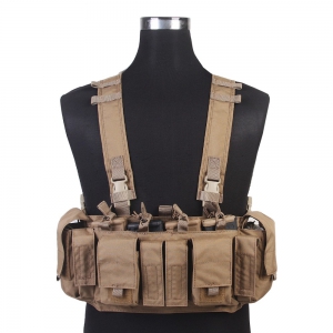 Foto EMERSONGEAR TACTICAL CHEST RIG COYOTE BROWN (EM7329CB)
