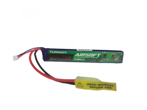 Foto BATTERIA LI-PO SOFTAIR NANO-TECH 7,4V 1400 MAH 15-25C - TURNIGY