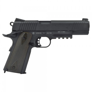 Foto KWC PISTOLA A CO2 SCARRELLANTE 1911 TACTICAL NERO (KW-1911TACB)