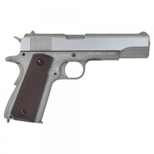 Foto KWC PISTOLA A CO2 SCARRELLANTE 1911 TACTICAL SILVER (KW-1911TACS)