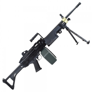 Foto A&K FUCILE ELETTRICO M249-MK1 METAL VERSION NERO (M249-MK1)