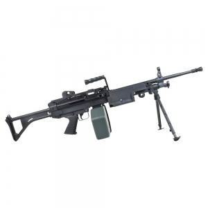 Foto A&K FUCILE ELETTRICO M249-MK1 POLYMER VERSION NERO (M249-MK1P)