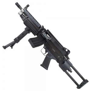 Foto A&K FUCILE ELETTRICO M249K METAL VERSION NERO (M249K)