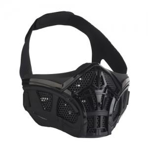 Foto WOSPORT MEZZA MASCHERA SCORPION NERA(WO-MA201B)