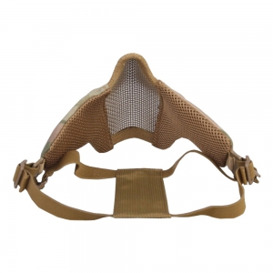 Foto EMERSONGEAR MASCHERA MEZZO VISO CON RETE IN METALLO MULTICAM (BD-6644MC)