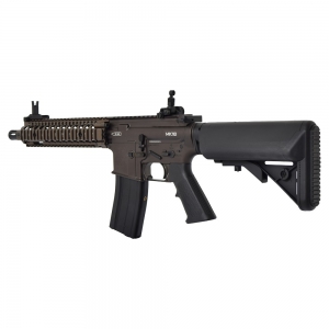 Foto GOLDEN EAGLE FUCILE A GAS DANIEL DEFENSE MK18 TWO-TONE NERO (GE-6593MTT)