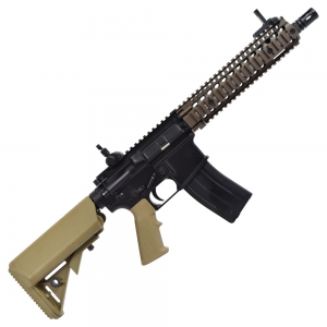 Foto GOLDEN EAGLE FUCILE A GAS DANIEL DEFENSE MK18 TWO-TONE NERO/TAN (GE-6593MT)