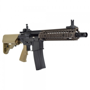 Foto GOLDEN EAGLE FUCILE A GAS DANIEL DEFENSE MK18 TWO-TONE NERO/TAN (GE-6593MT)