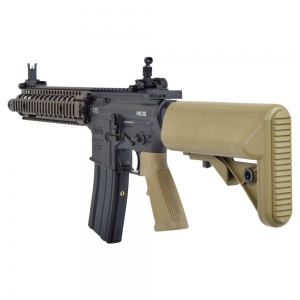 Foto GOLDEN EAGLE FUCILE A GAS DANIEL DEFENSE MK18 TWO-TONE NERO/TAN (GE-6593MT)