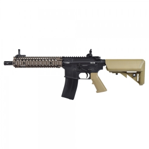 Foto GOLDEN EAGLE FUCILE A GAS DANIEL DEFENSE MK18 TWO-TONE NERO/TAN (GE-6593MT)