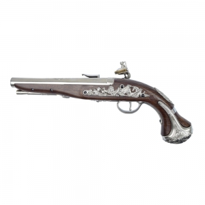 Foto HFC PISTOLA A GAS FLINTLOCK ''GEORGE WASHINGTON'' SILVER (HG 501SN)