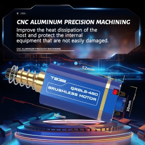 Foto T238 QUICK RESPONSE HIGH EFFICIENCY LOW LOSS AEG BRUSHLESS MOTOR 28000 RPM