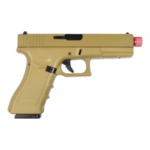 Foto PISTOLA A GAS  SEMI/FULL AUTO TAN (VG1-A-TAN)
