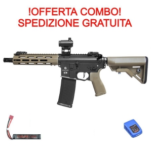Foto EVOLUTION FUCILE ELETTRICO M4 RECON S CARBONTECH VALUE PACK SPEDIZIONE GRATUITA