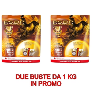 Foto G&G PALLINI SOFTAIR 0.25G BIANCHI -ALTA PRECISIONE-2X1KG (8000 BB)-SPEDIZIONE GRATUITA