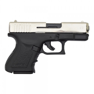 Foto BRUNI PISTOLA A SALVE MINIGAP CALIBRO 9MM NIKEL (BR-1100N)
