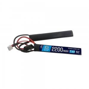 Foto BLUEMAX POWER BATTERIA LI-PO 7.4V X 2200MAH 15C NUNCHUCK (BM-7.4X2200N)