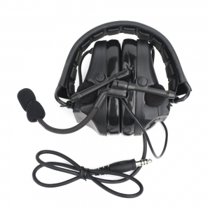 Foto WADSN CUFFIE E MICROFONO CON RIDUZIONE ATTIVA DEL RUMORE NERO (WZ221-B)