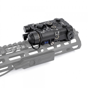 Foto WADSN SISTEMA DI PUNTAMENTO LASER ROSSO/IR CON LUCE LED NERO (WD06093-B)