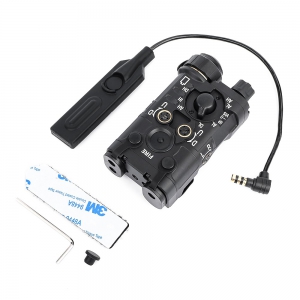 Foto WADSN SISTEMA DI PUNTAMENTO LASER ROSSO/IR CON LUCE LED NERO (WD06093-B)