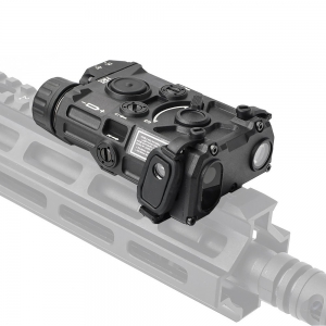 Foto WADSN SISTEMA DI PUNTAMENTO LASER ROSSO/IR CON LUCE LED NERO (WD6087-B)