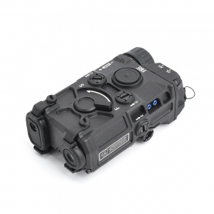 Foto WADSN SISTEMA DI PUNTAMENTO LASER ROSSO/IR CON LUCE LED NERO (WD6087-B)