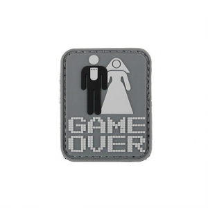 Foto PATCH 3D PVC  GAME OVER