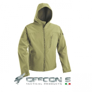 Foto DEFCON 5 SOFT SHELL JACKET WITH FIXED HOOD OD