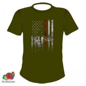 Foto T-SHIRT VERTICAL FLAG WITH DOG TAG