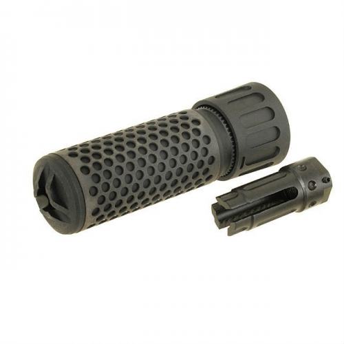 SILENZIATORE STYLE KAC 5.56 QDC/CQB CON ROMPI FIAMMA - Laser Games